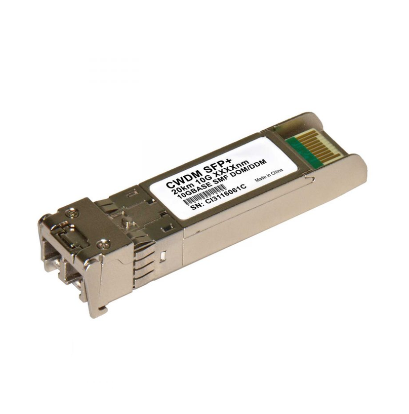 SFP+ 10G CWDM 20km 1270nm~1610nm DDM LC (SFP-10G-LR-CWDM)